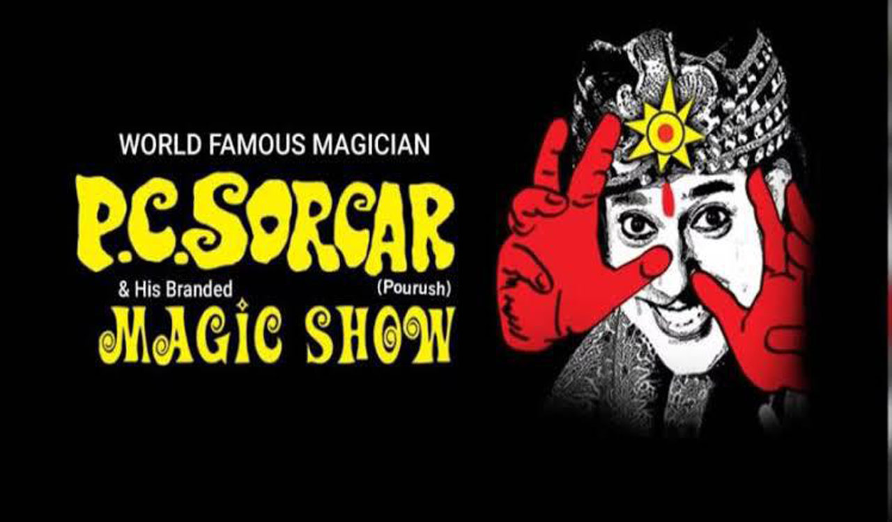 World Famous magician PC Sorcar returns to Hyderabad with ‘Indrajal’