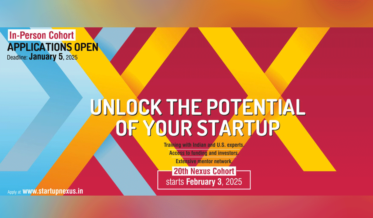US embassy in New Delhi invites applications for Nexus startup programme for it’s 20th cohort
