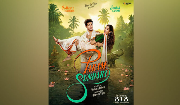 Sidharth, Janhvi-starrer 'Param Sundari' to release in July 25, 2025