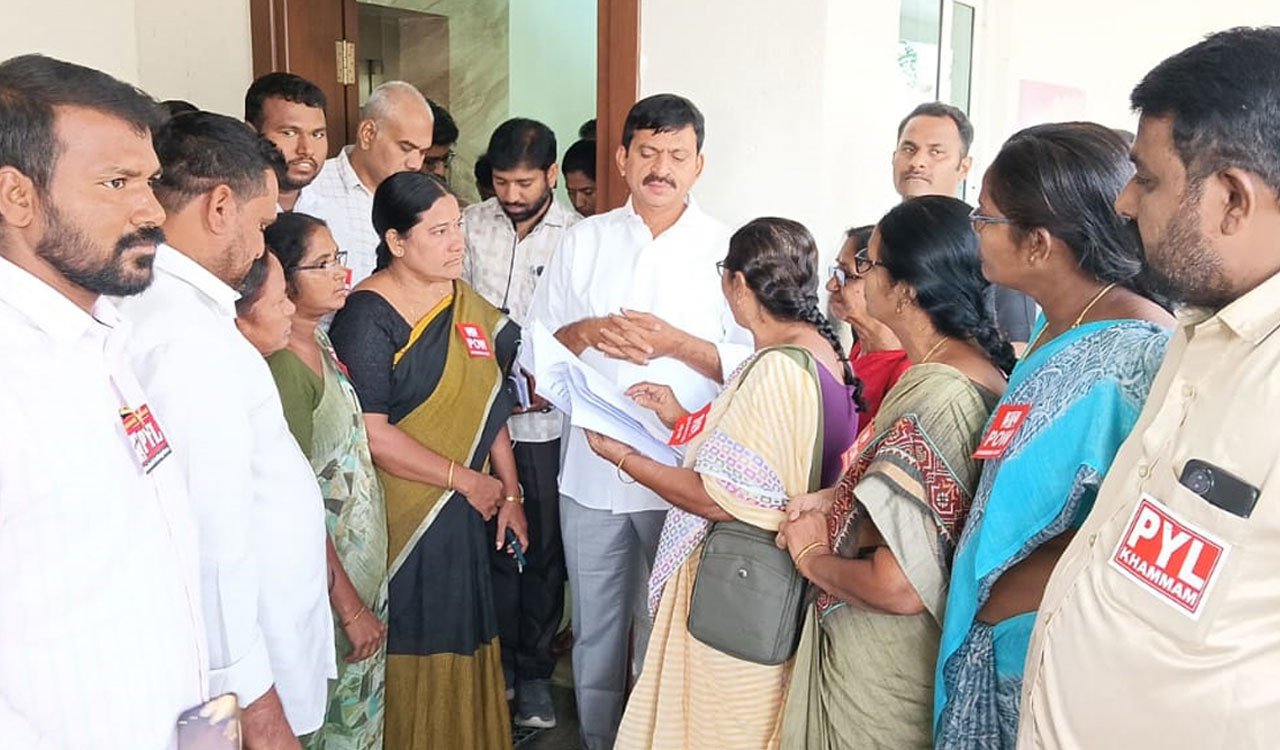 POW, PYL demands govt to fill vacant doctor posts in Khammam, Kothagudem government hospitals