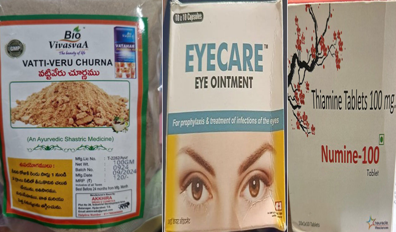 TSDCA raids several clinics across Telangana; Seizes medicines sold with misleading claims