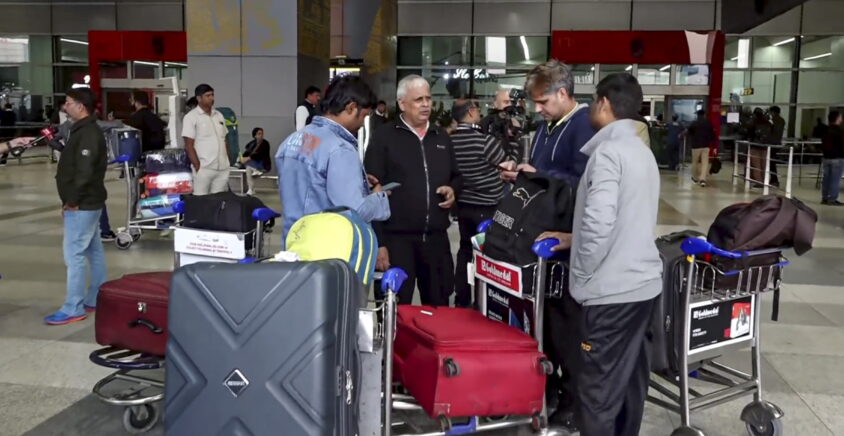 Indians Return From Syria
