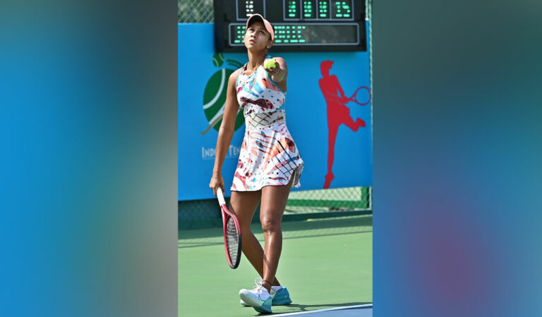 In the pre-quarterfinal clash, the State player defeated Punin Kovapitukted of Thailand 6-3, 3-6, 6-1 to secure her spot in the last eight.