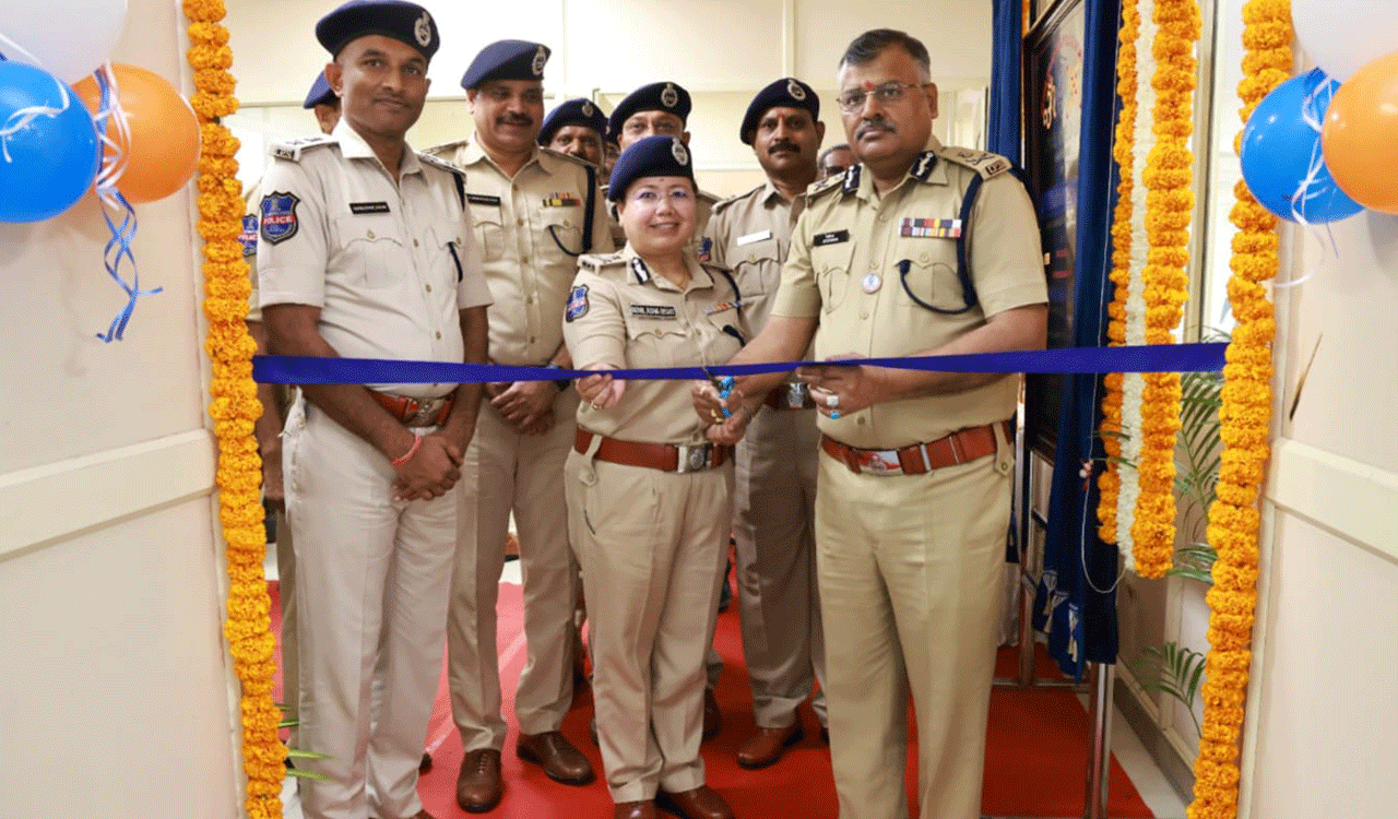 DGP inaugurates Cyber Shield Lab in Hyderabad