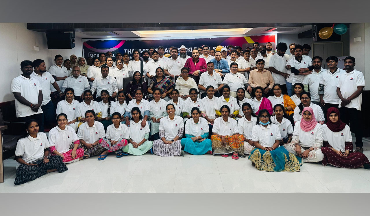 Thalassemia & Sickle Cell Society rings in 2025 with staff and patients