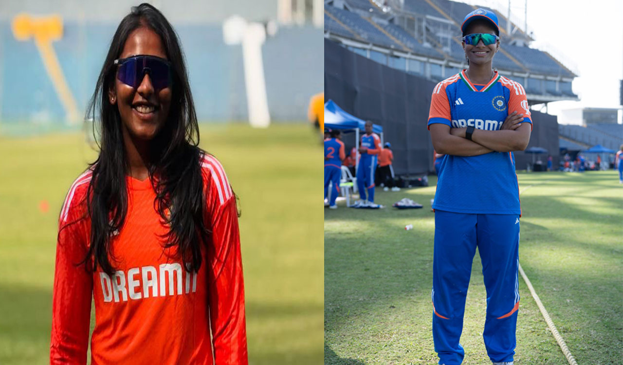 Hyderabad’s Trisha, Drithi in India’s U-19 WC squad