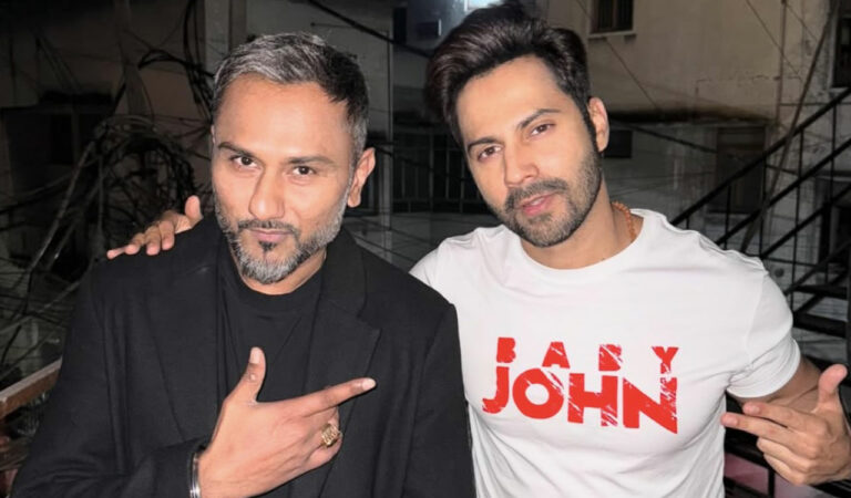 Varun took to Instagram, where he shared a picture posing with the rapper.