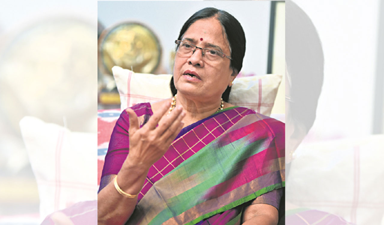 BRS MLC Vani Devi faults government’s moves; Says it is hurting sentiments of people