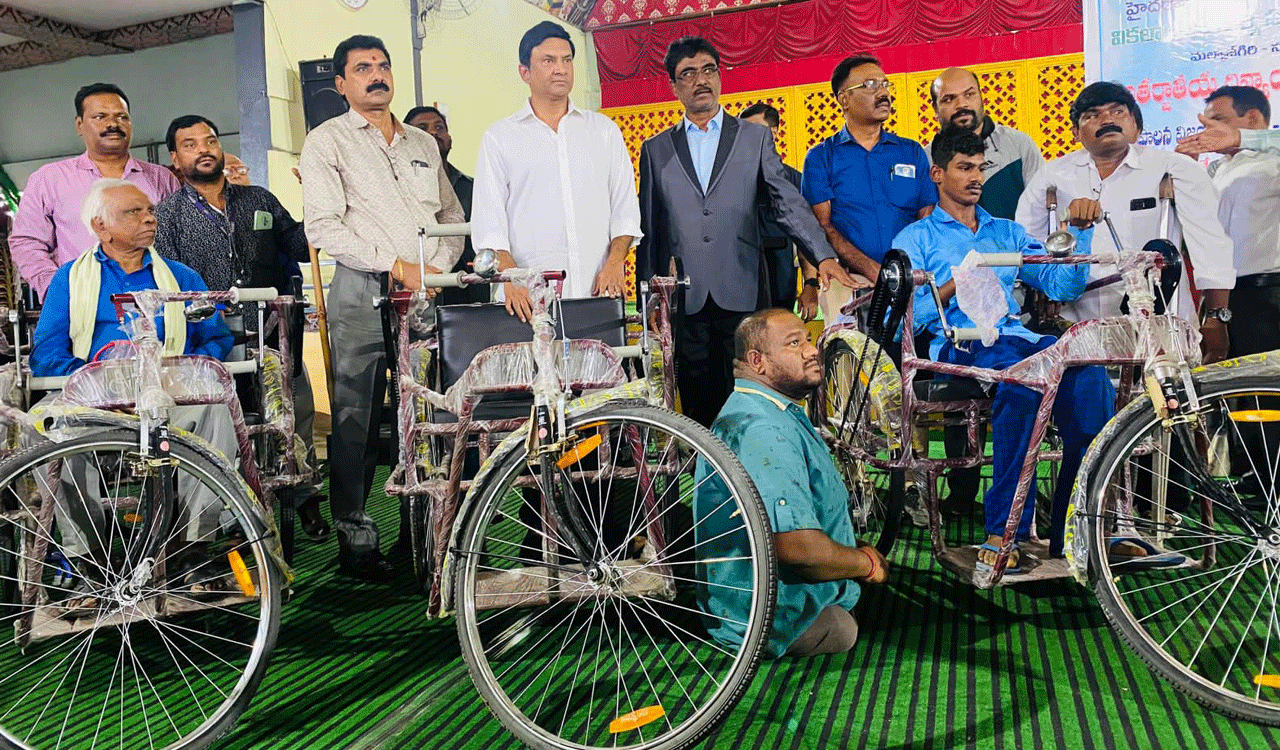 GHMC hosts Vikalangula Karya Sankalpa on World Disabled Day in Hyderabad