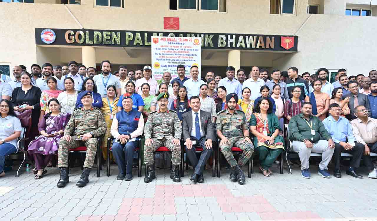 158 ex-servicemen shortlisted for jobs at Secunderabad
