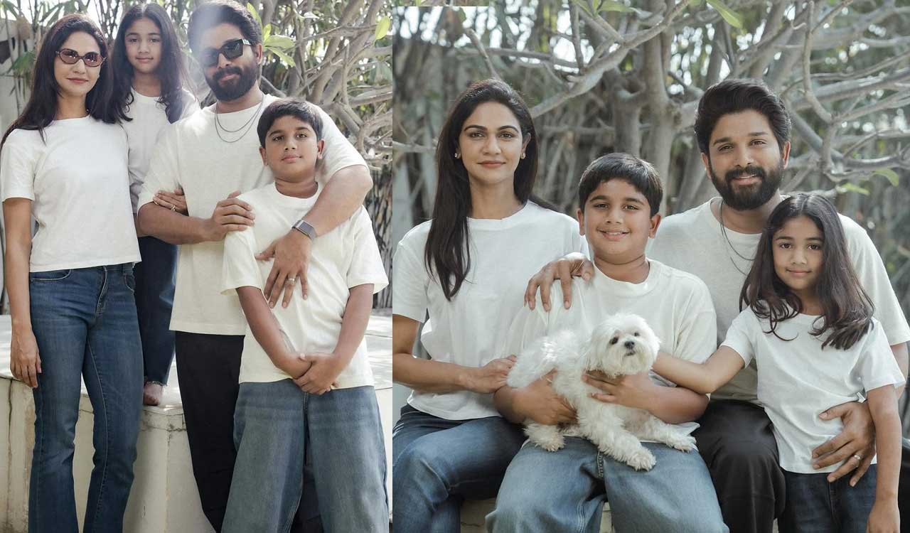 Adorable family moments: Allu Sneha Reddy shares beautiful pics; says ‘blessed with the best’