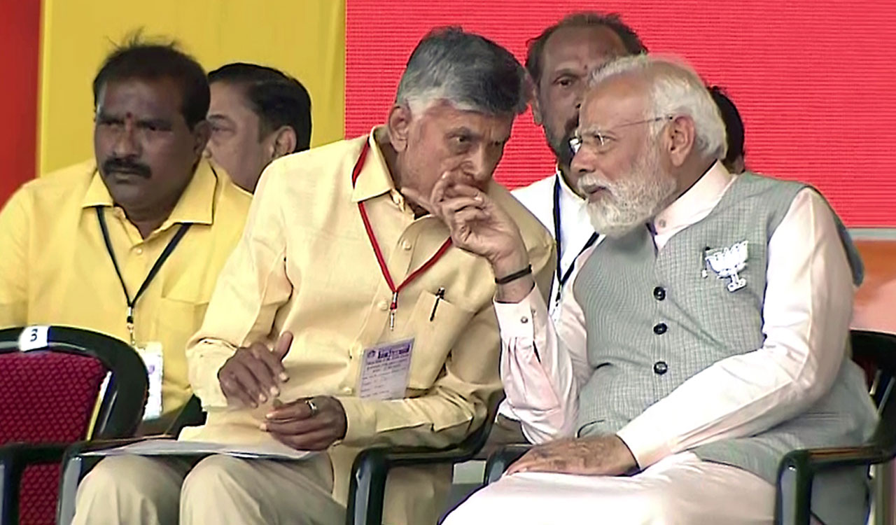 Andhra CM Chandrababu Naidu thanks Narendra Modi for supporting Vizag Steel Plant