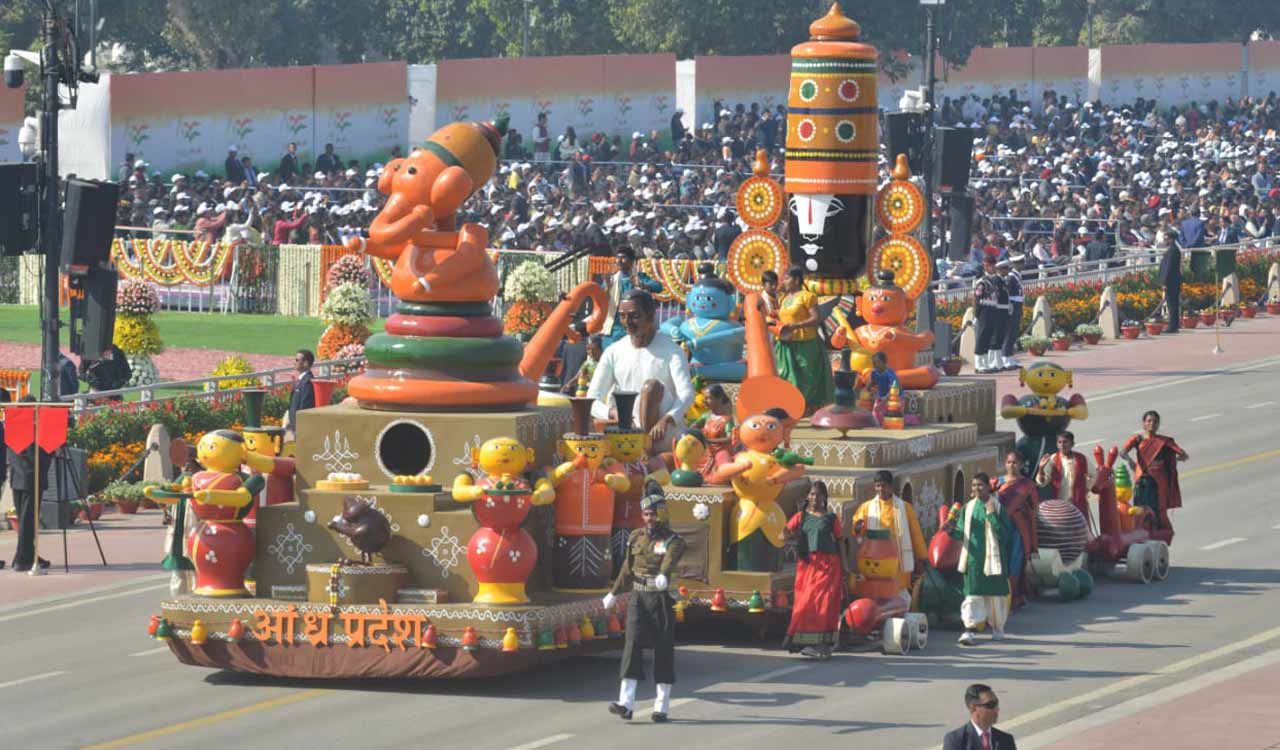 ‘Matter of Pride’: Andhra CM Naidu delighted over Etikoppaka tableau in R-Day parade