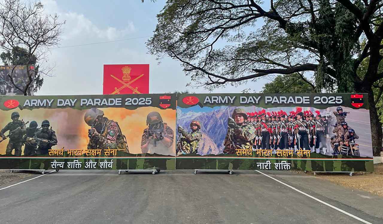 77th Army Day Parade on Jan 15 in historic city of Pune