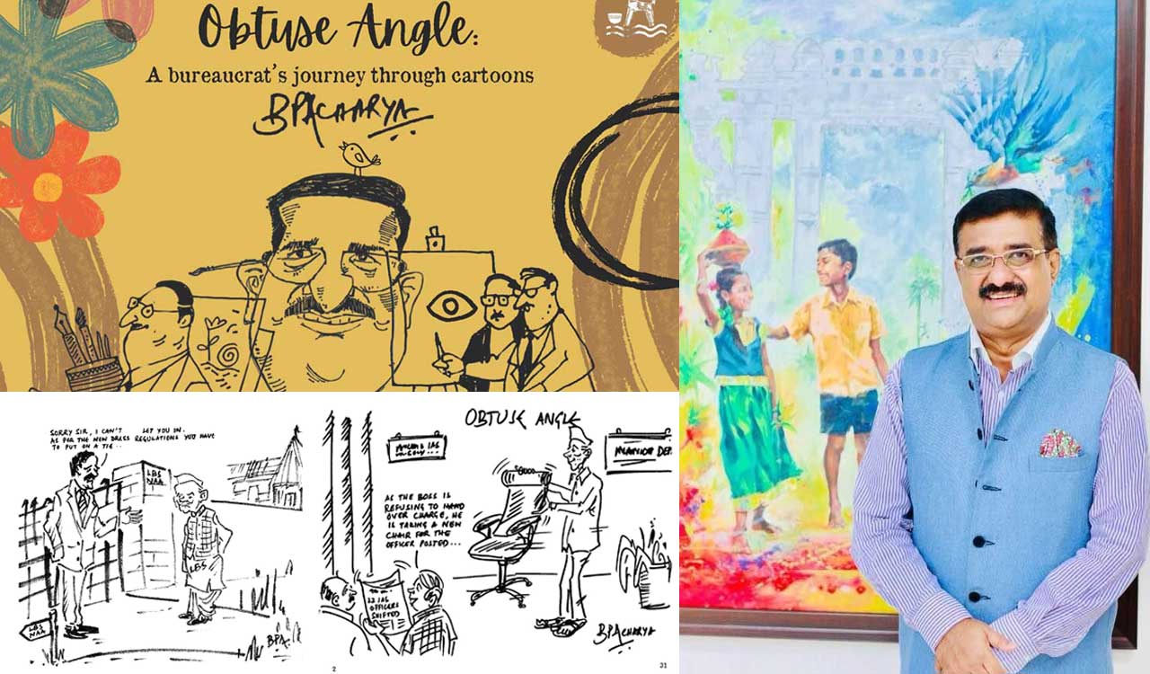 Former bureaucrat BP Acharya’s book ‘Obtuse Angle’ captures life with wit and humour
