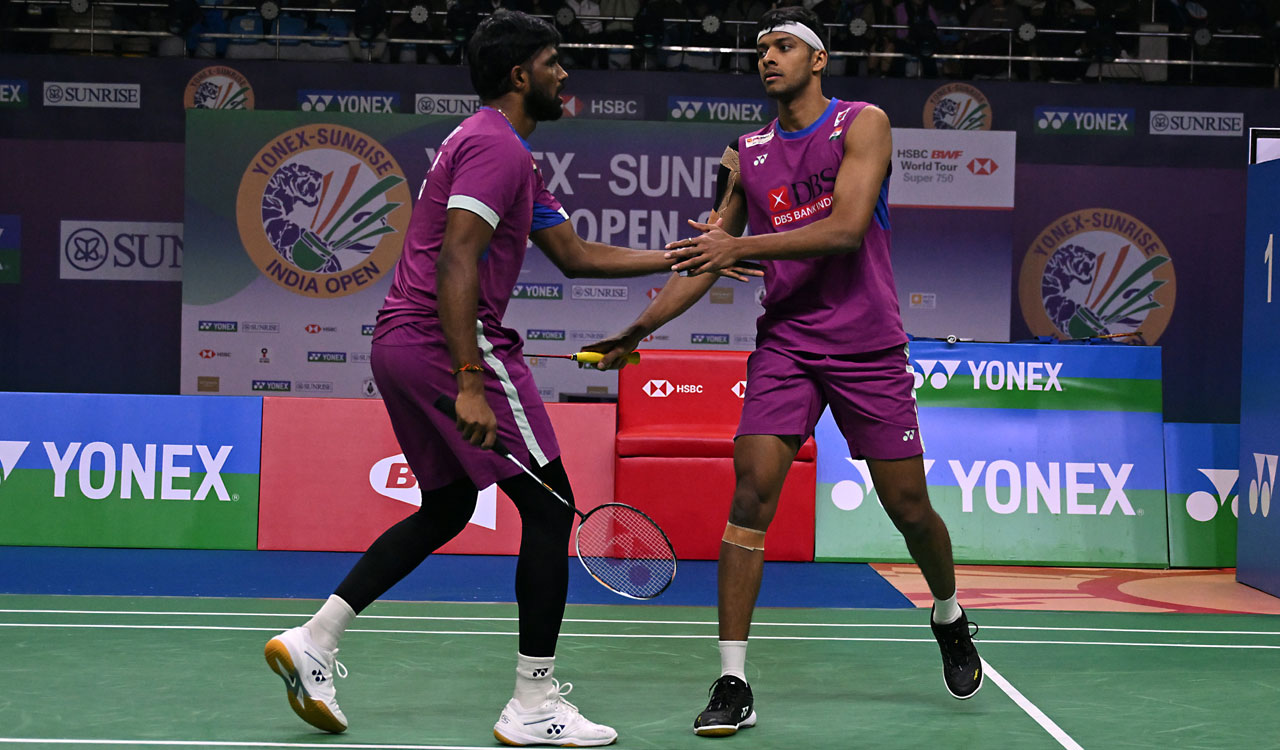 Satwik, Chirag pair advances to second round of Indonesia Masters