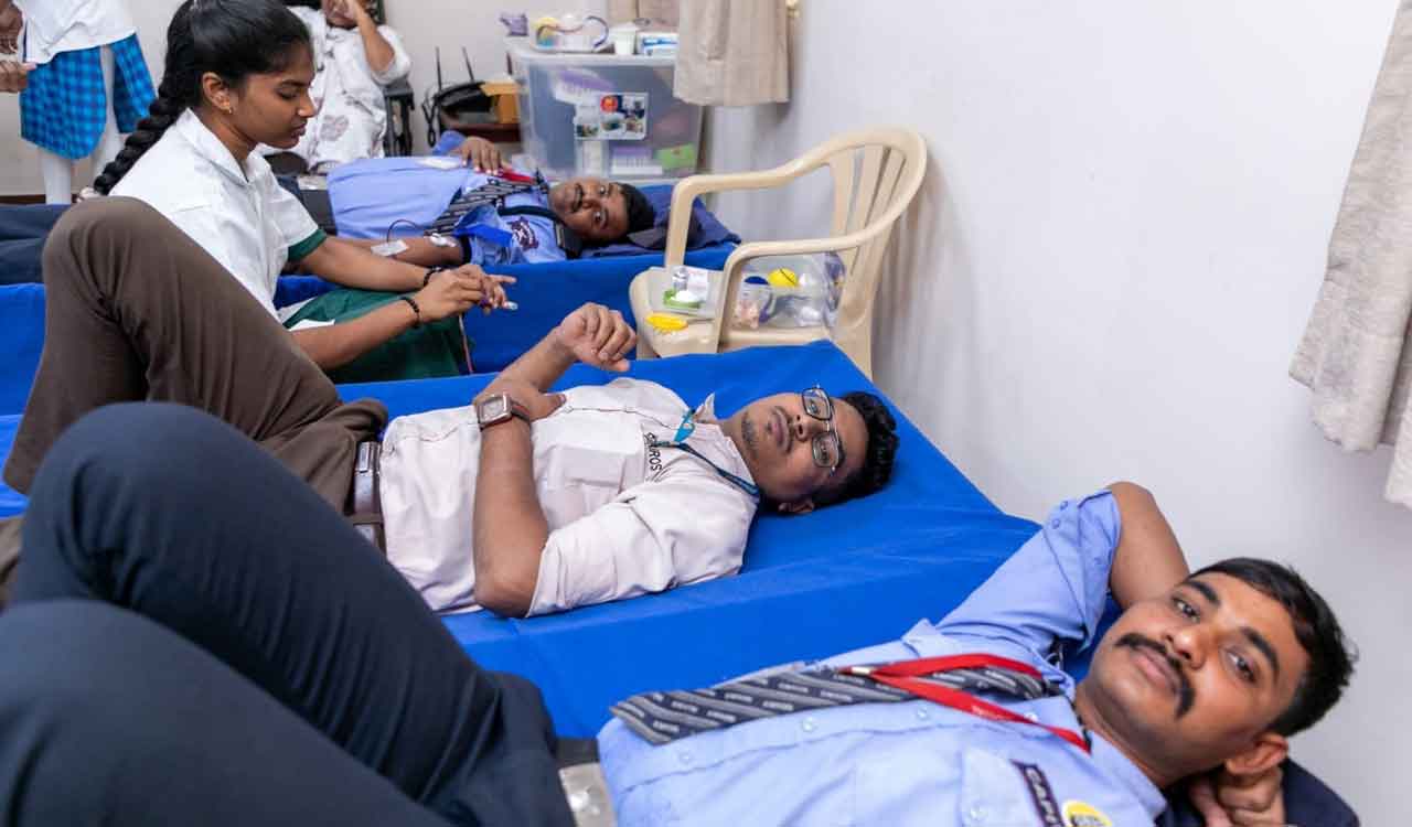 Fernandez Foundation, TSCS organise blood donation drive in Hyderabad