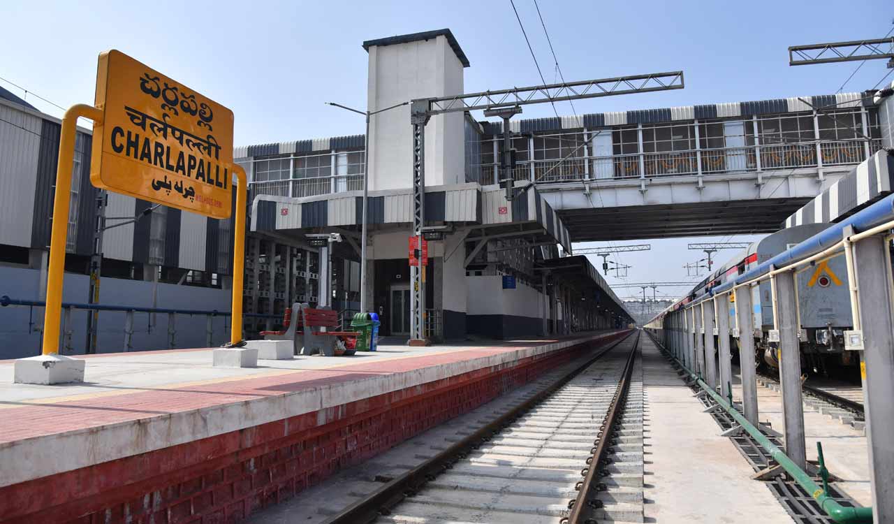 Hyderabad: Charlapalli terminal railway station emerges as the new hub for rail travel