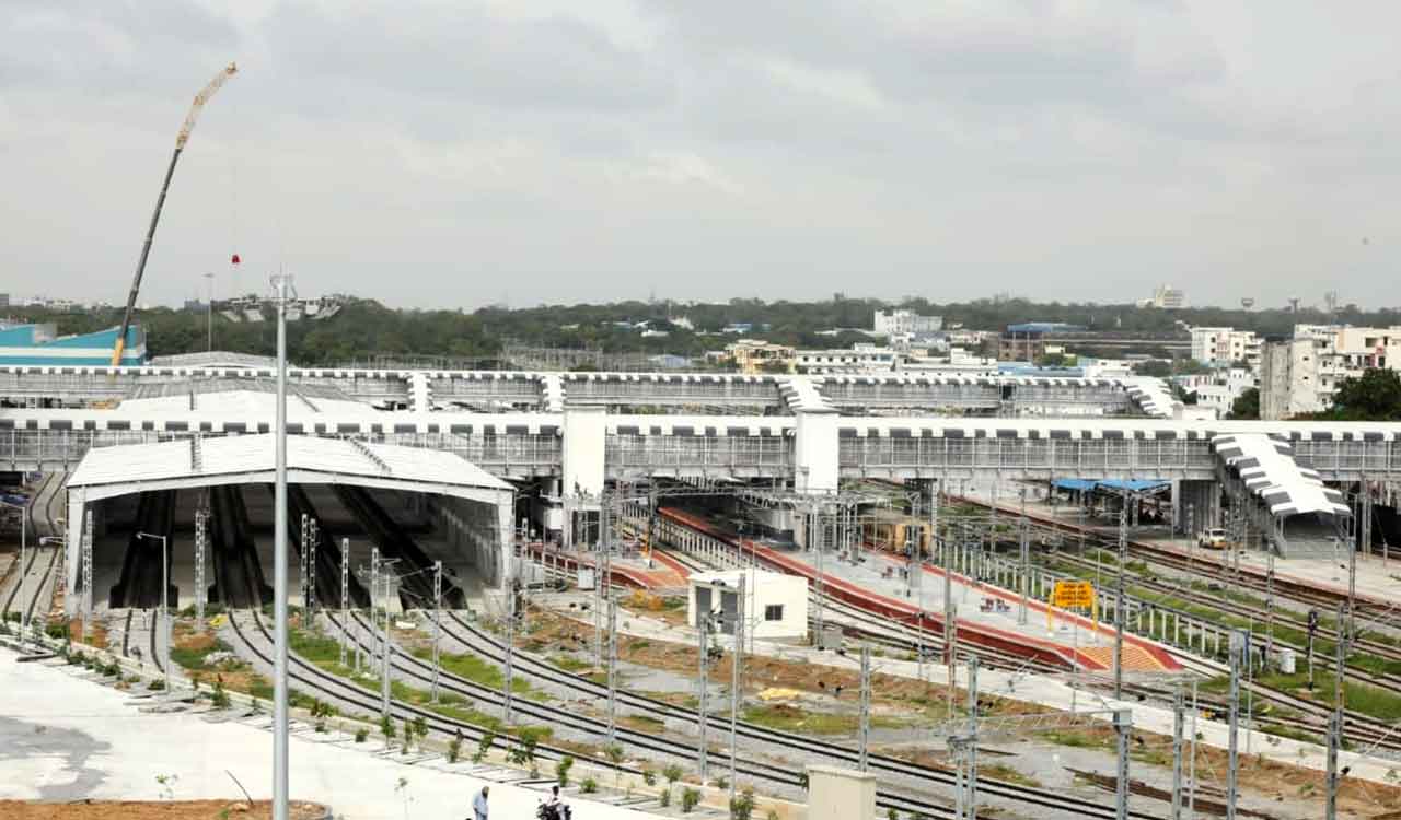 Modi inaugurates new-look Charlapalli railway station