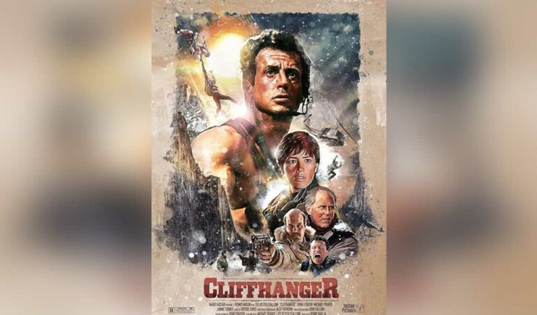 Poster of movie Cliffhanger.