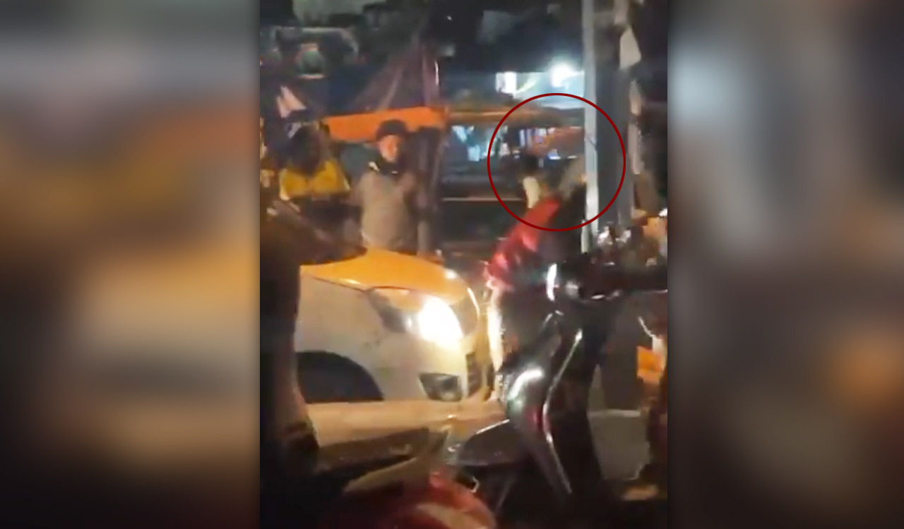 Watch: Juvenile stabs man to death in full public view in Delhi
