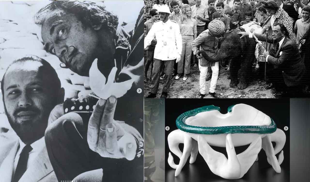 When Salvador Dali asked for a baby elephant from Air India