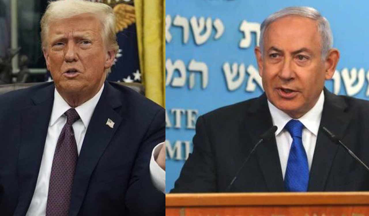 US President Trump invites Israeli PM Netanyahu to White House, to meet on this date