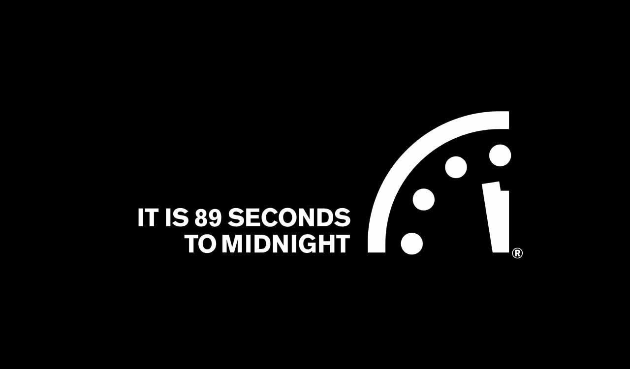 At 89 seconds, Doomsday Clock is now closer than ever to midnight