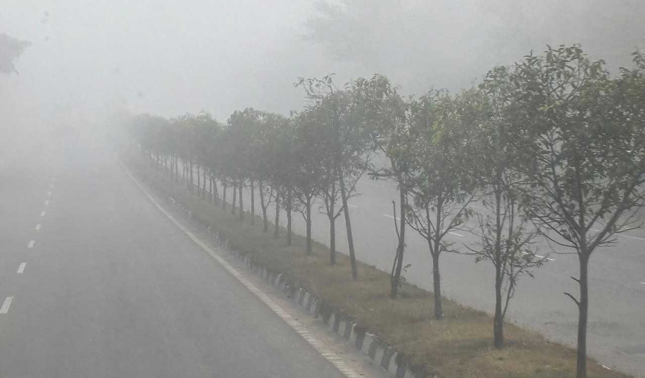 Hyderabad blanketed in dense fog