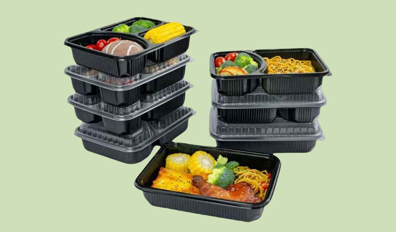 Tempted to keep those black food containers? Think again