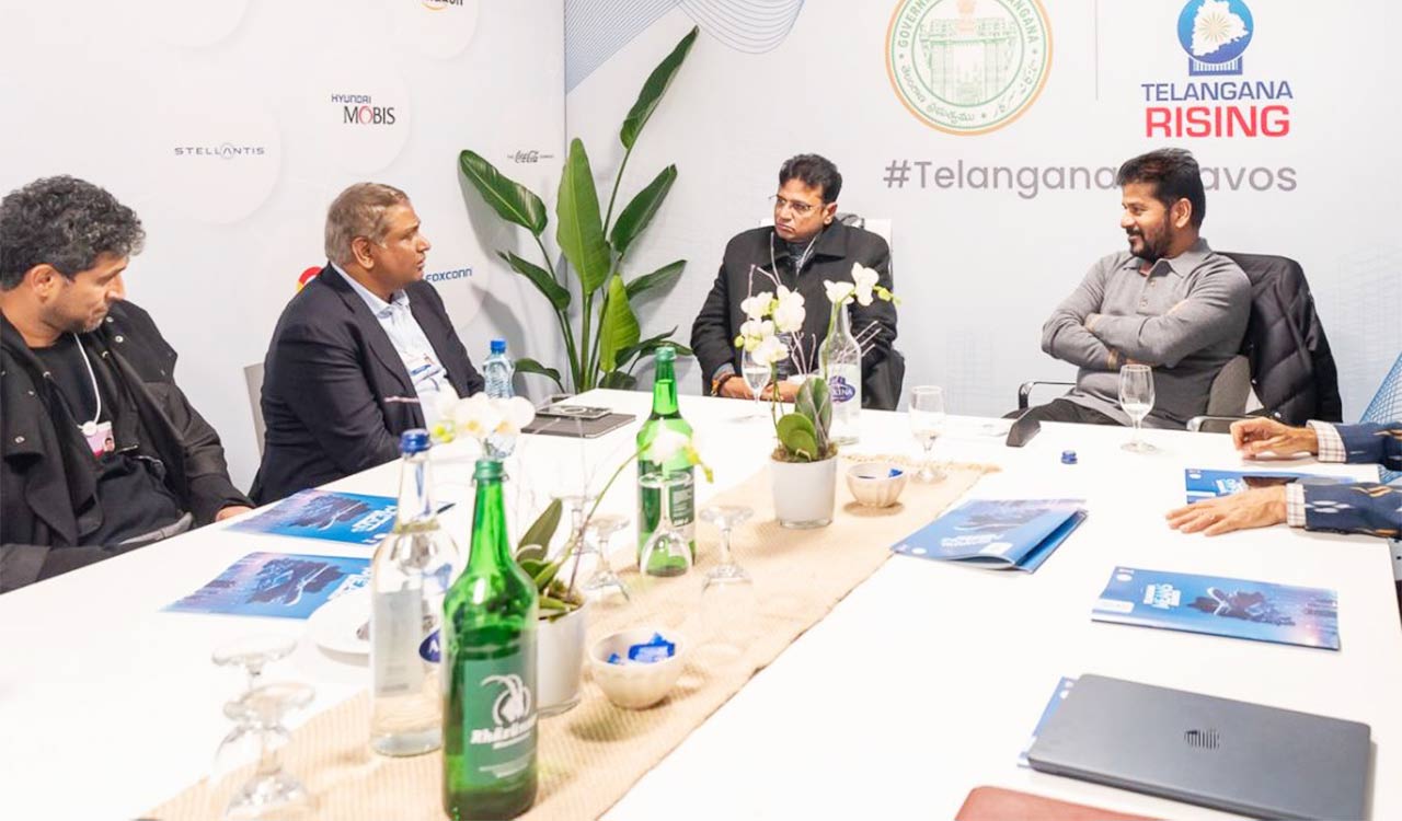 HCLTech, CtrlS sign MoUs with Telangana government at WEF
