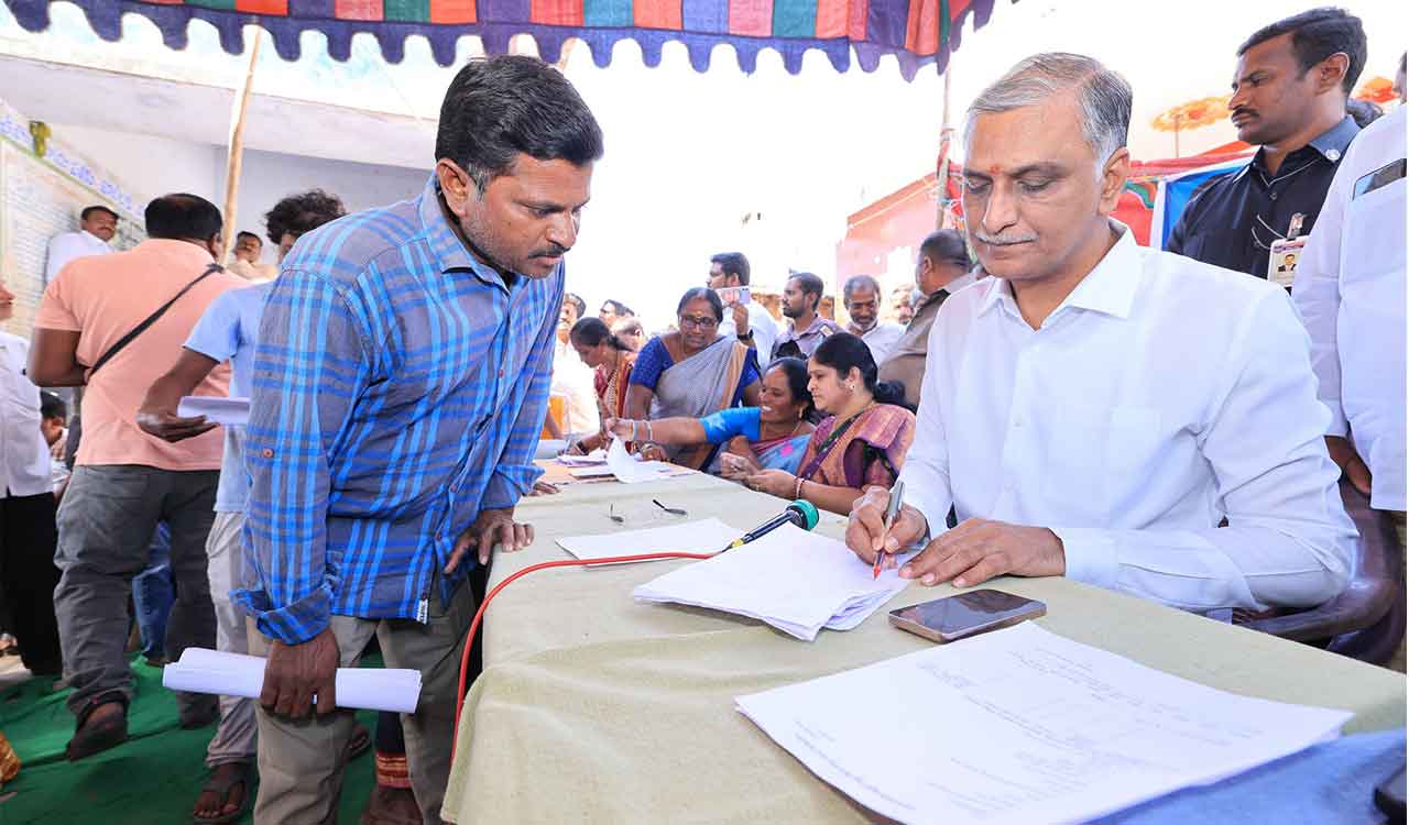 Harish Rao demands white paper on loan waiver to farmers