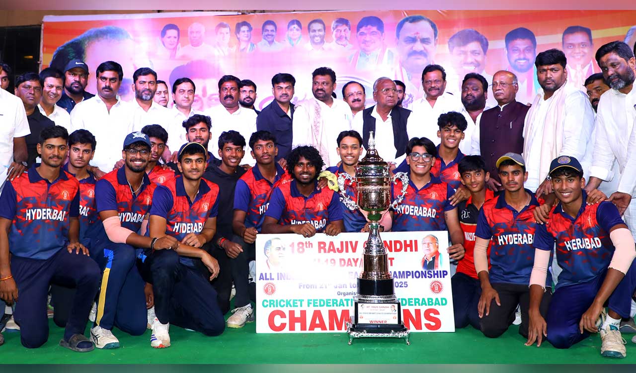 Hyderabad win 47th All India Rajiv Gandhi Under-19 Twenty-20 League Championship