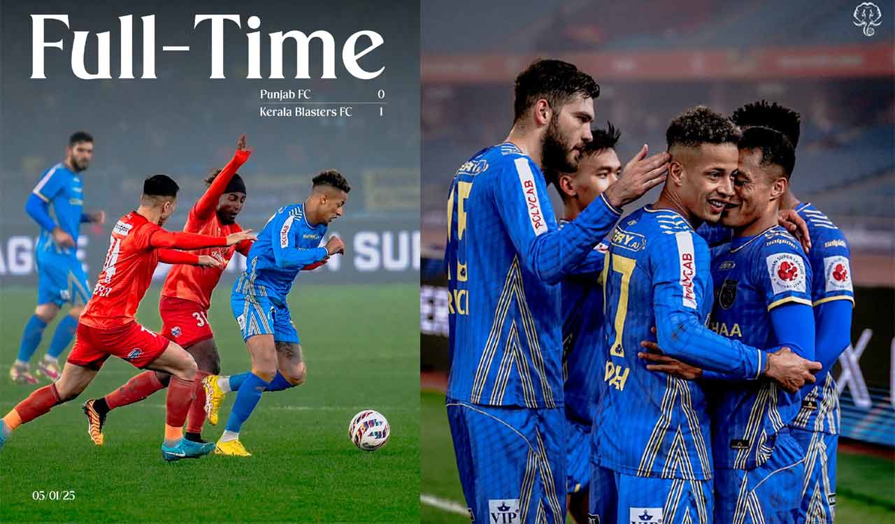 ISL 2024-25: Kerala Blasters edges out Punjab FC despite two red cards