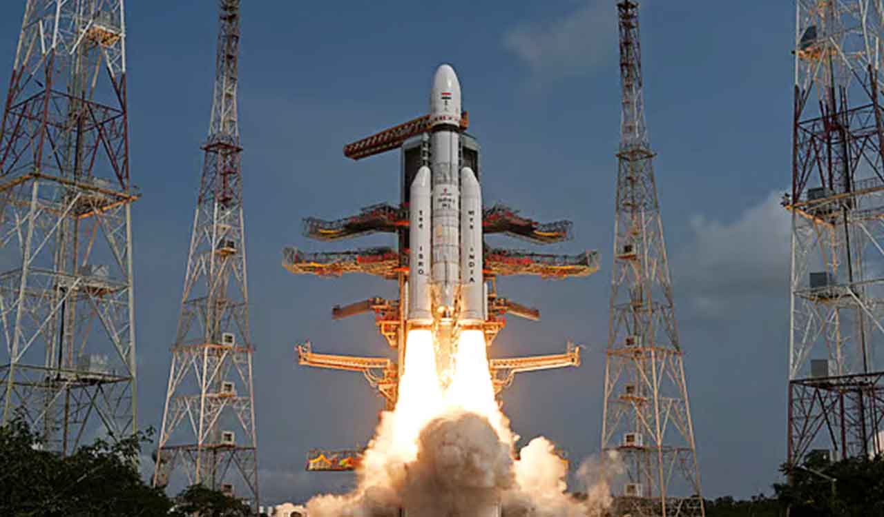 GSLV-F15 carrying navigation satellite NVS-02 lifts off from Sriharikota: ISRO’s 100th mission