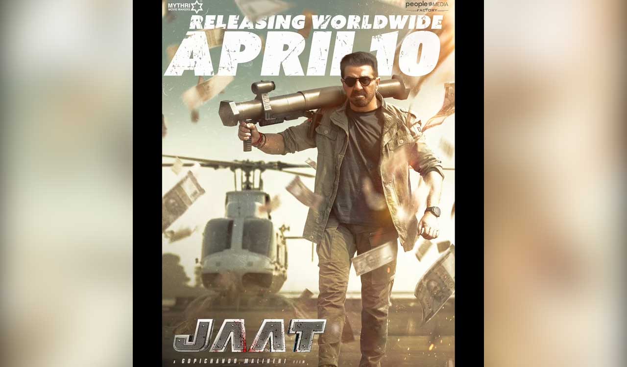 Gopichand Malineni and Sunny Deol’s upcoming film ‘Jaat’ set to release on this date 