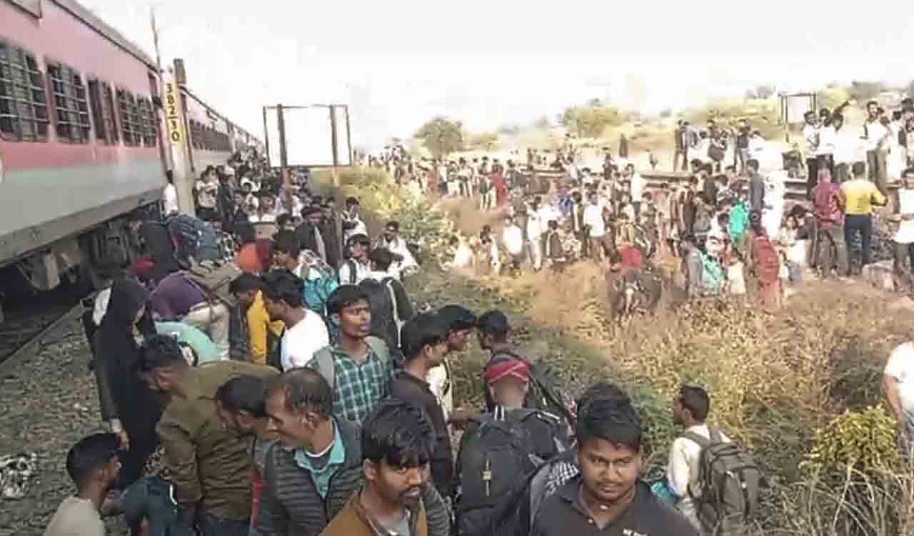 Jalgaon train accident: Track curvature affected Karnataka Express visibility, braking distance, say officials