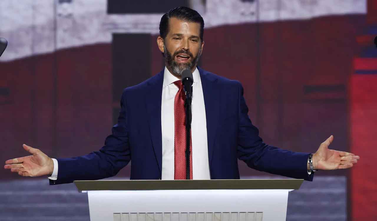 Trump jr to visit world s largest island greenland for a quick