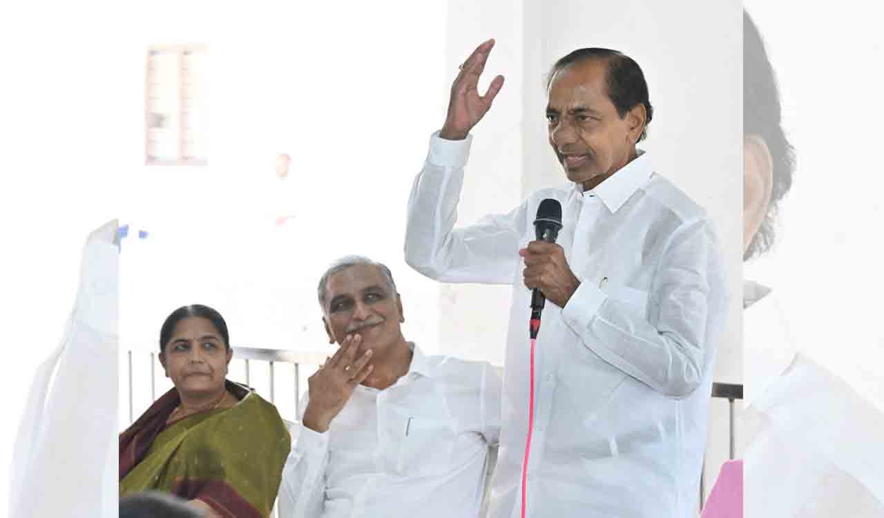 KCR slams Congress over Telangana’s economic decline, vows to join people’s movement