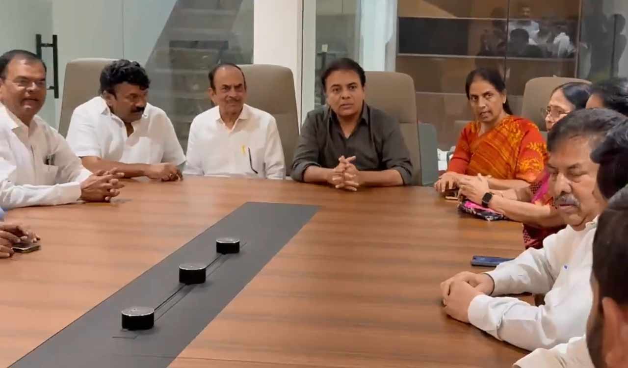 KTR slams government, says Congress turned Hyderabad into hub of hardships