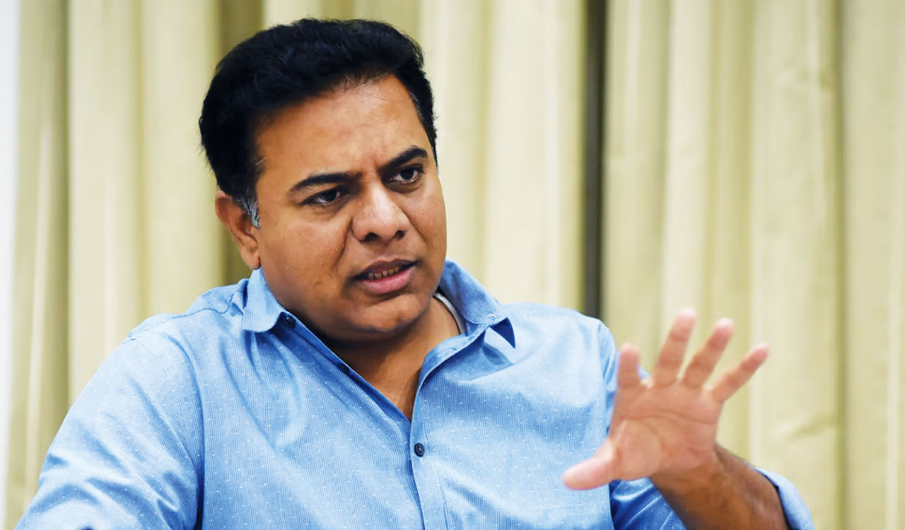 KTR praises BRS cadre for fight against ‘Tuglaq’ Congress regime
