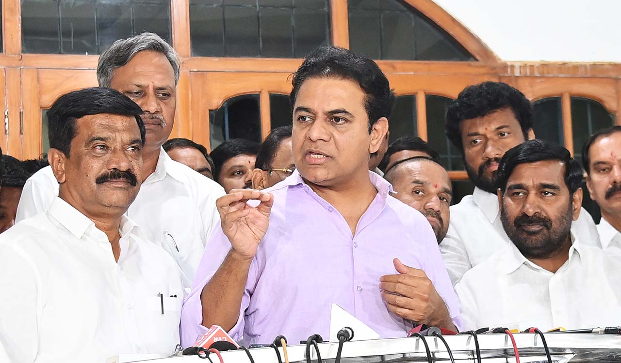 KTR launches counter-offensive; lists quid pro quo acts of Congress