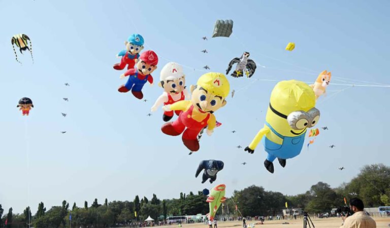 The skies over Hyderabad come alive with vibrant kites, uniting cultures and celebrating tradition at the 7th edition of the International Kites and Sweets Festival
