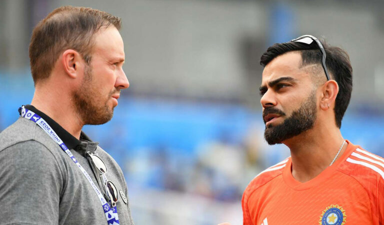 Kohli could manage only 190 runs in his nine innings in the Border-Gavaskar Trophy, repeatedly offering edges to the slip cordon or keeper. Photo: ICC