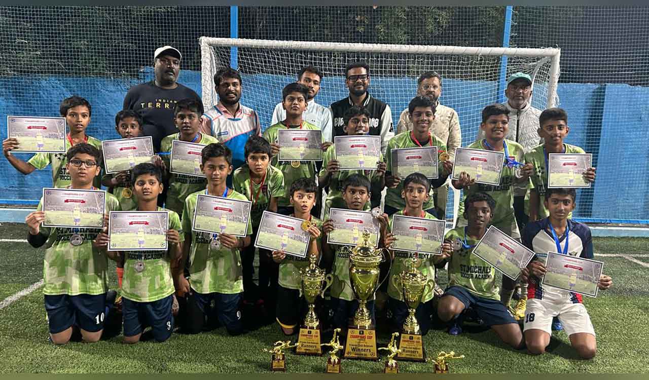 Champions Cup 6: St Michael’s School clinch football title
