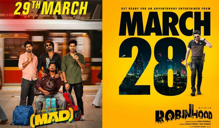 Both movies will face tough competition from Krish Jagarlamudi and Pawan Kalyan’s historical action drama, Hari Hara Veera Mallu, making it an intense race at the box office.