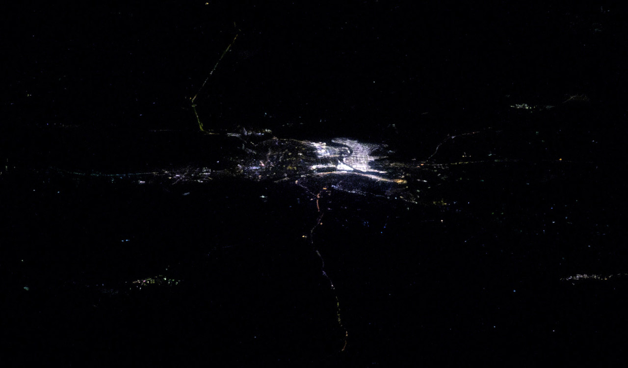 This is how Maha Kumbh Mela looks from space!