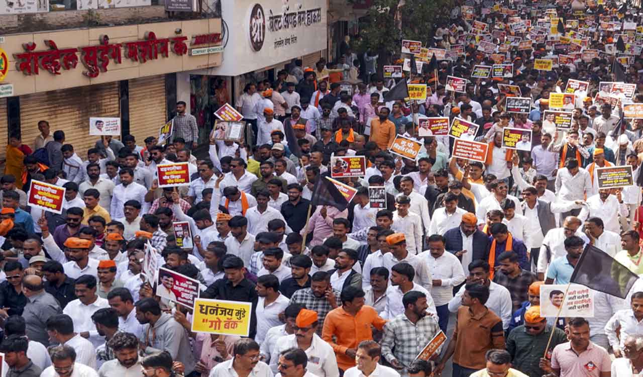 Beed sarpanch murder: Leaders meet Maharashtra Governor for Dhananjay Munde’s removal from Cabinet