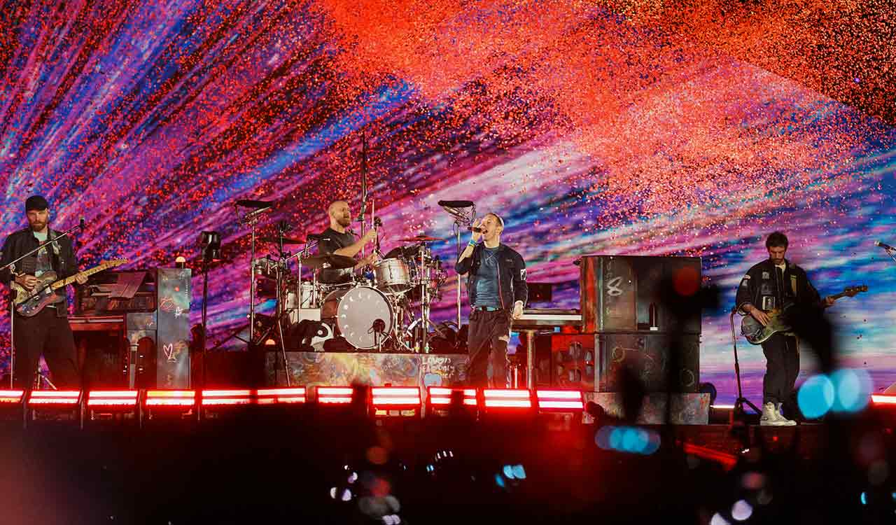 Coldplay’s concert marks celebration of music, culture