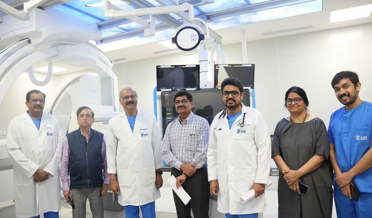 AIG Hospitals unveils its state-of-the-art NeuroCath lab at Gachibowli branch